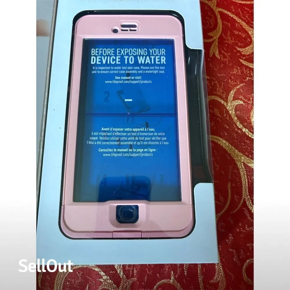 LifeProof NÜÜD Pink Cheetah Case for iPhone 6s Plus Waterproof Proof